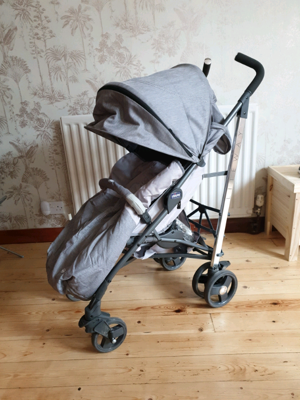 chicco liteway stroller titanium